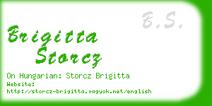 brigitta storcz business card